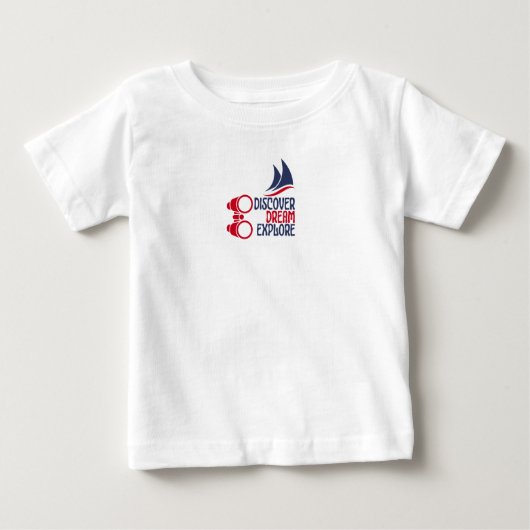 夢見る冒険へ ベビーTシャツ (正面)
