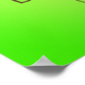 夢見る大きな夢よ小さな人よ保育園の壁アート ポスター (角)