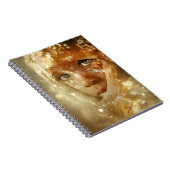 夢見る子供の肖像 | 黄金のヴェールの視線 ノートブック (右側)