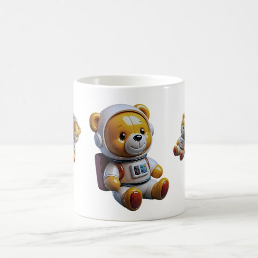 夢見る宇宙飛行士テディ コーヒーマグカップ (中央)