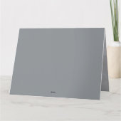 夢見る少女の月夜の幻想的な情景 サンキューカード (裏面)