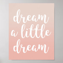 夢見る少女 ピンクオンブル名言プリント