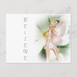 夢見る庭の妖精のポストカード ポストカード