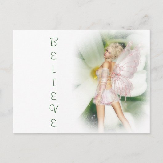 夢見る庭の妖精のポストカード ポストカード (正面)