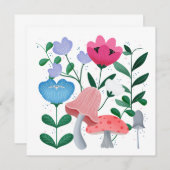 夢見る庭園 サンキューカード (正面/裏面)