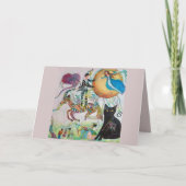 夢見る恋人たち 飛翔するアート カード (正面)