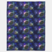 夢見る惑星 フリースブランケット (正面)