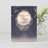 夢見る月の魔法　宇宙のスパークル　エンゲージメントシャワー 招待状 (スタンド正面)