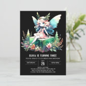 夢見る森の妖精の誕生日 招待状 (スタンド正面)