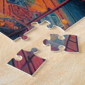 夢見る河川フロントの調和 ジグソーパズル (側面)