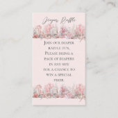 夢見る海の下のベビーシャワー エンクロージャーカード (正面)