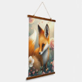 夢見る狐 吊り下げ型タペストリー (傾斜あり)