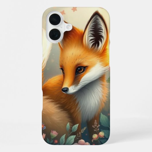 夢見る狐  iPhoneケース (裏面)