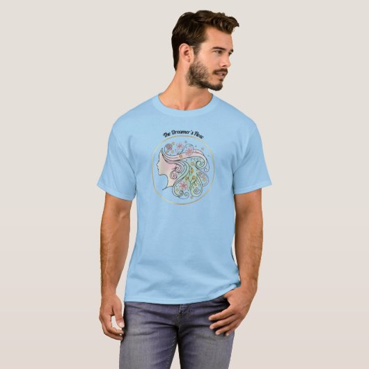 夢見る者の流れ  Tシャツ (正面フル)