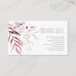 夢見る葉の願い井戸 V2 バーガンディ ID817 エンクロージャーカード