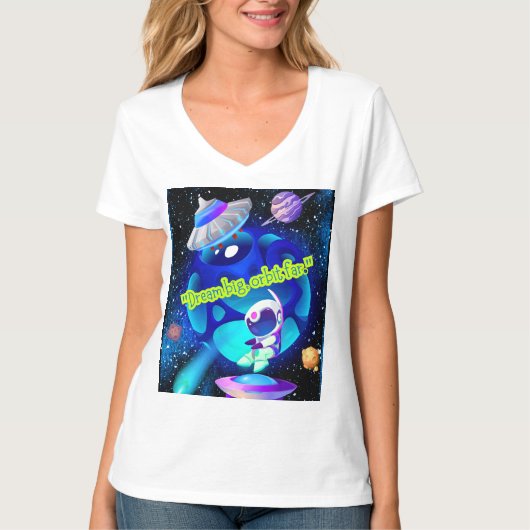 夢見る軌道はるか彼方 Tシャツ (正面)