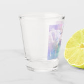 夢見る雲と星のウェディング ショットグラス (左)