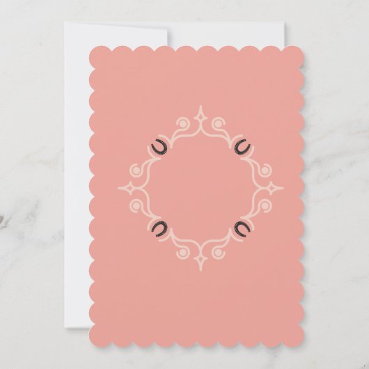 夢見る馬の招待 招待状 (裏面)