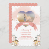 夢見る馬の招待 招待状 (正面/裏面)