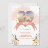 夢見る馬の招待 招待状 (正面)