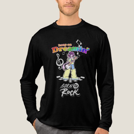 夢見るY2Kアニメギタリスト トライブレンドTシャツ (正面)