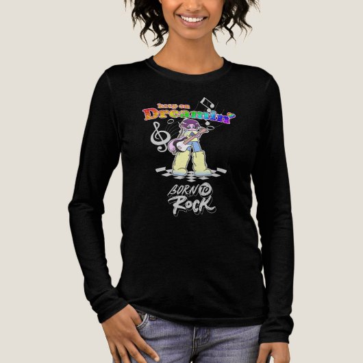 夢見るY2Kアニメギタリスト トライブレンドTシャツ (正面)