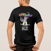 夢見るY2Kアニメギタリスト トライブレンドTシャツ (裏面)