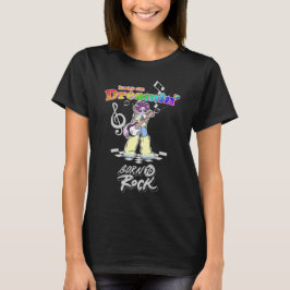 夢見るY2Kアニメギタリスト Tシャツ
