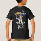 夢見るY2Kアニメギタリスト Tシャツ (裏面)