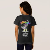 夢見るY2Kアニメギタリスト Tシャツ (裏面フル)