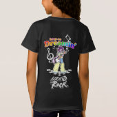 夢見るY2Kアニメギタリスト Tシャツ (裏面)