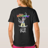 夢見るY2Kアニメギタリスト Tシャツ (裏面)