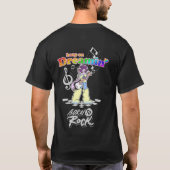 夢見るY2Kアニメギタリスト Tシャツ (裏面)