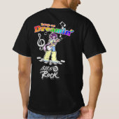 夢見るY2Kアニメギタリスト Tシャツ (裏面)