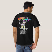 夢見るY2Kアニメギタリスト Tシャツ (裏面フル)