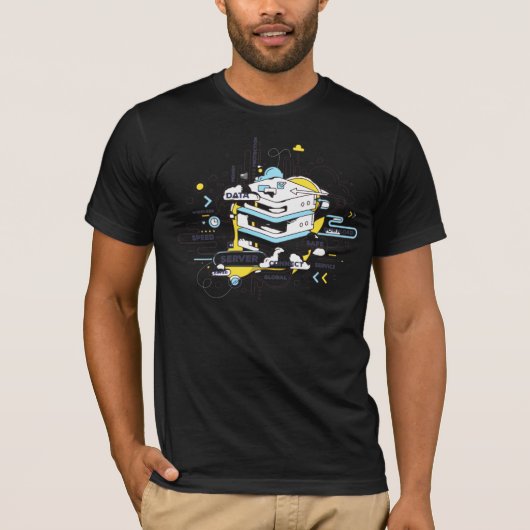 夢見ろ、築け Tシャツ (正面)