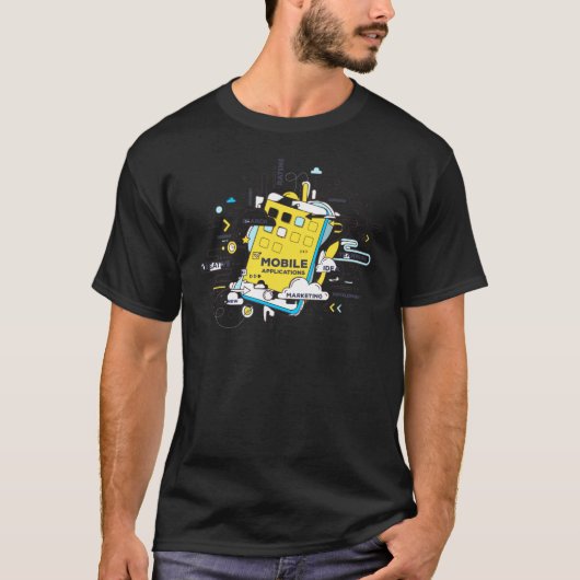 夢見ろ、築け Tシャツ (正面)