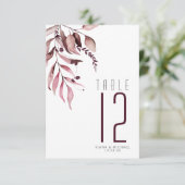 夢見台テーブル番号ブルゴーニュID817 招待状 (スタンド正面)