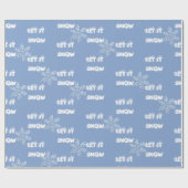 夢見心地の雪片LET雪包紙 ラッピングペーパー (フラット)