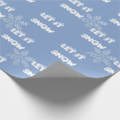 夢見心地の雪片LET雪包紙 ラッピングペーパー (角)