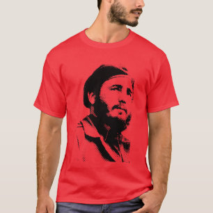 夢見心地のTシャツを着たフィデル青年 Tシャツ
