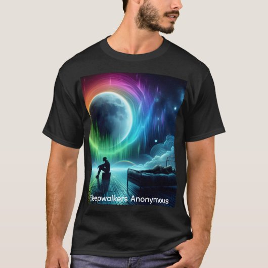 夢遊病者の匿名 Men's Tシャツ (正面)