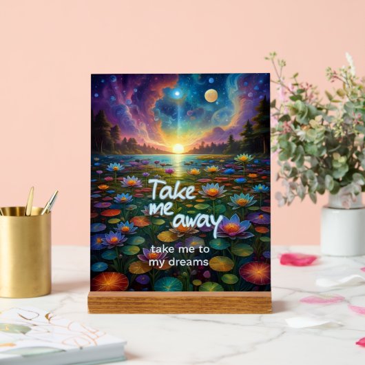 夢遠くに アクリルサイン (ウェディング)