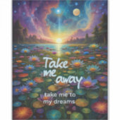 夢遠くに シール (正面)