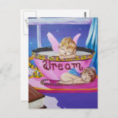 『夢』ウィングス大切フェアリー葉書 ポストカード (正面/裏面)