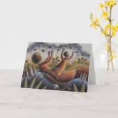 夢 カード (黄色い花)