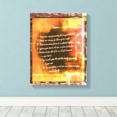 夢 キャンバスプリント (インサイチュ (ウッドフロア))