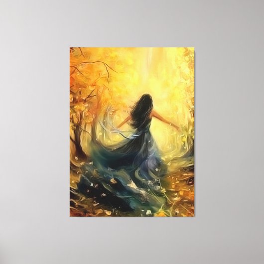 夢 キャンバスプリント (正面)