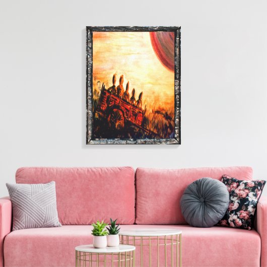 夢 キャンバスプリント (インサイチュ (リビング))