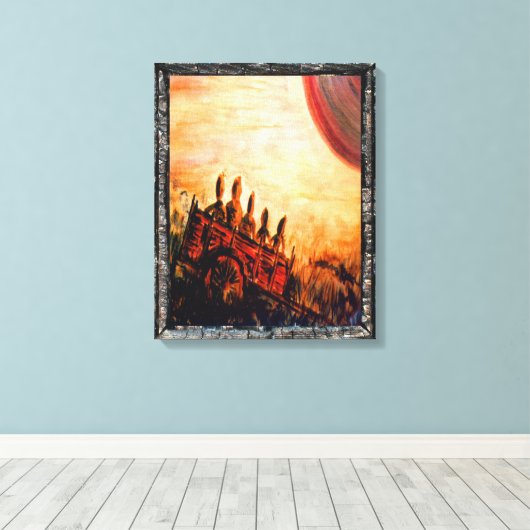 夢 キャンバスプリント (インサイチュ (ウッドフロア))